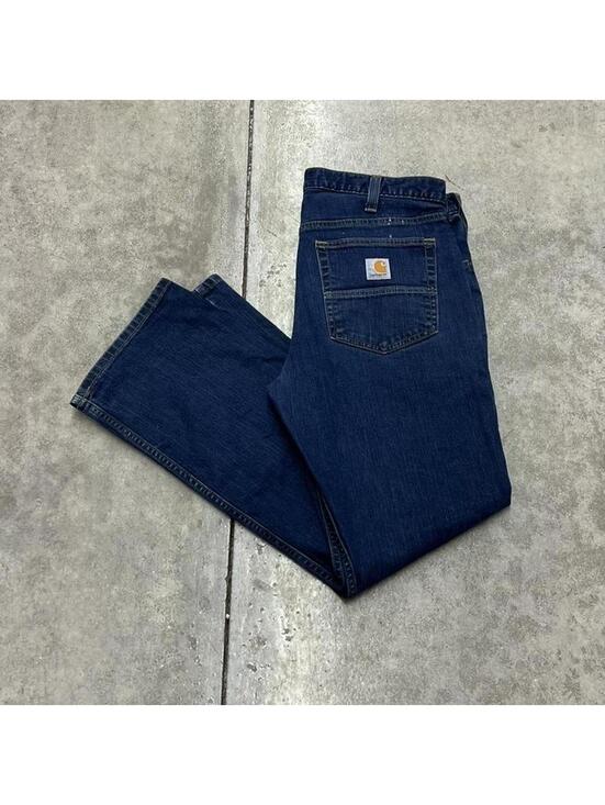 Carhartt Other - vintage carhartt dark blue relaxed fit jeans size 33 x 30